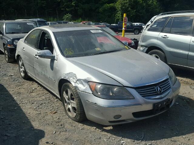 JH4KB16525C010741 - 2005 ACURA RL SILVER photo 1