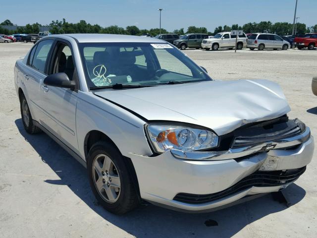 1G1ZT52835F261375 - 2005 CHEVROLET MALIBU LS ვერცხლისფერი ფოტო 1