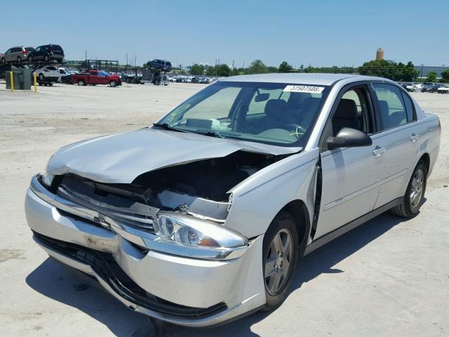 1G1ZT52835F261375 - 2005 CHEVROLET MALIBU LS ვერცხლისფერი ფოტო 2