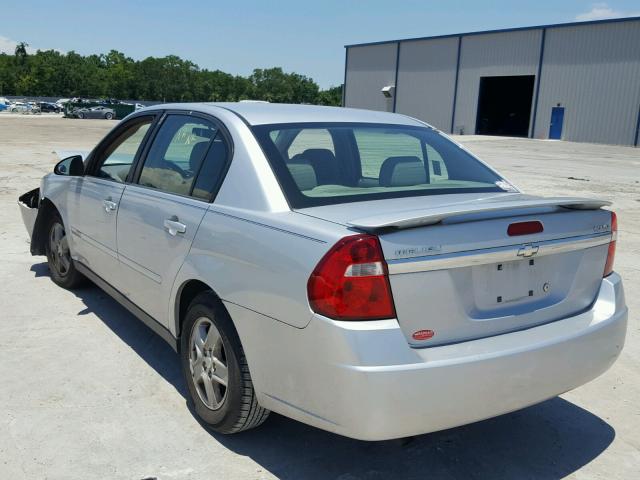 1G1ZT52835F261375 - 2005 CHEVROLET MALIBU LS ვერცხლისფერი ფოტო 3