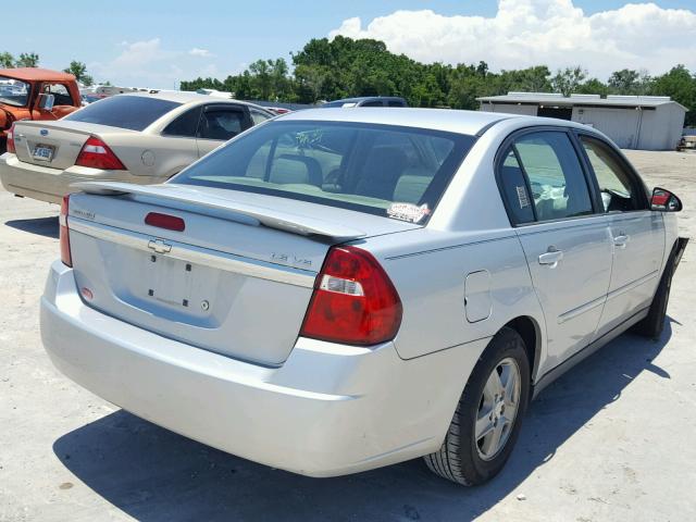 1G1ZT52835F261375 - 2005 CHEVROLET MALIBU LS ვერცხლისფერი ფოტო 4