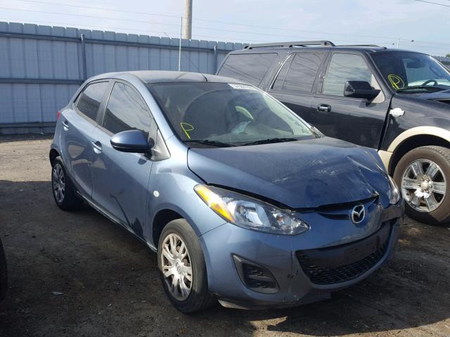 JM1DE1KY7E0185635 - 2014 MAZDA MAZDA2 SPO 蓝色 照片 1