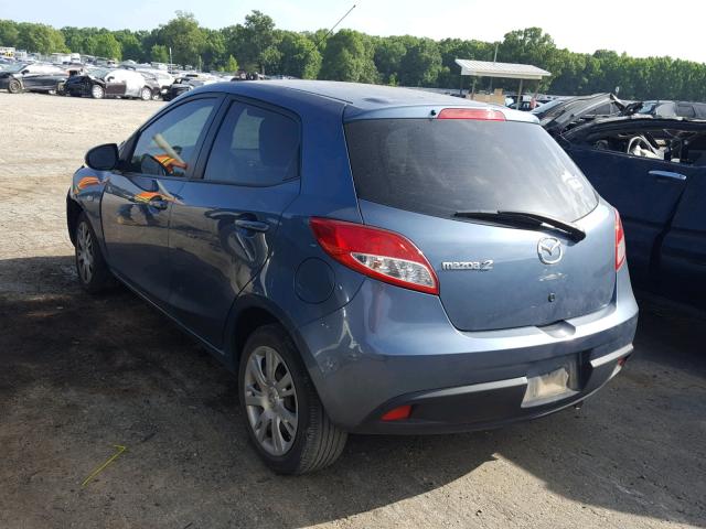 JM1DE1KY7E0185635 - 2014 MAZDA MAZDA2 SPO 蓝色 照片 3