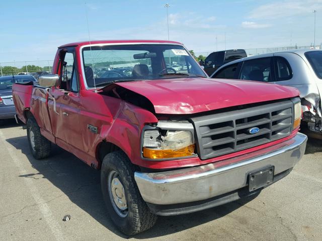1FTEF25Y1RNA70220 - 1994 FORD F250 RED photo 1