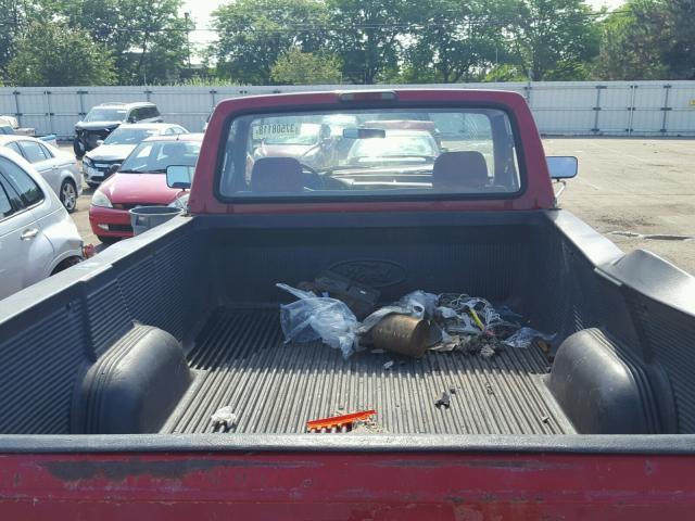 1FTEF25Y1RNA70220 - 1994 FORD F250 RED photo 6