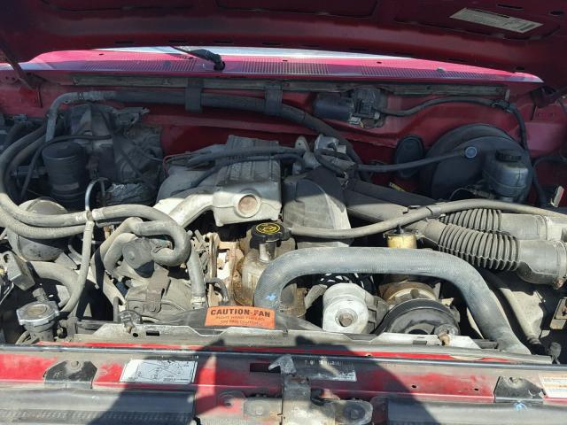 1FTEF25Y1RNA70220 - 1994 FORD F250 RED photo 7