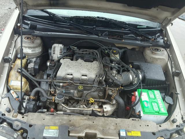 1G3NB52J5X6341727 - 1999 OLDSMOBILE CUTLASS GL BEIGE photo 7