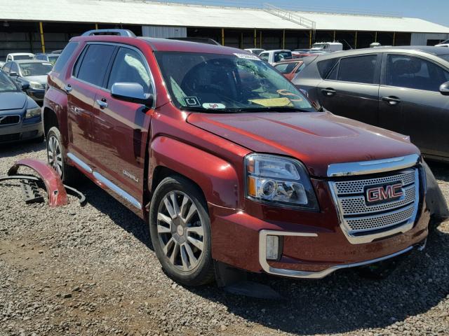 2GKFLRE33H6189131 - 2017 GMC TERRAIN DE RED photo 1