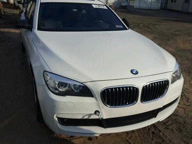WBAYA6C51FG273245 - 2015 BMW 740 I WHITE photo 9