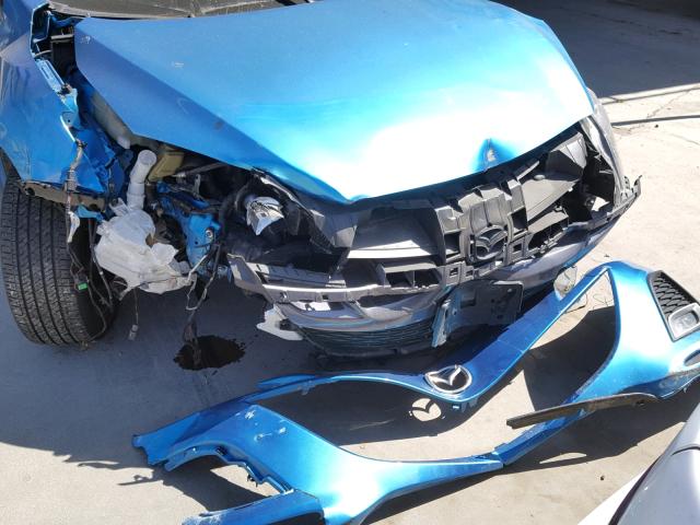 JM1BL1H6XA1308464 - 2010 MAZDA 3 S BLUE photo 9