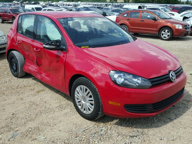 WVWDB7AJ1DW132036 - 2013 VOLKSWAGEN GOLF RED photo 1