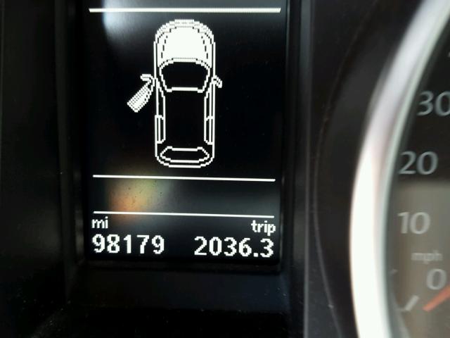 WVWDB7AJ1DW132036 - 2013 VOLKSWAGEN GOLF RED photo 8