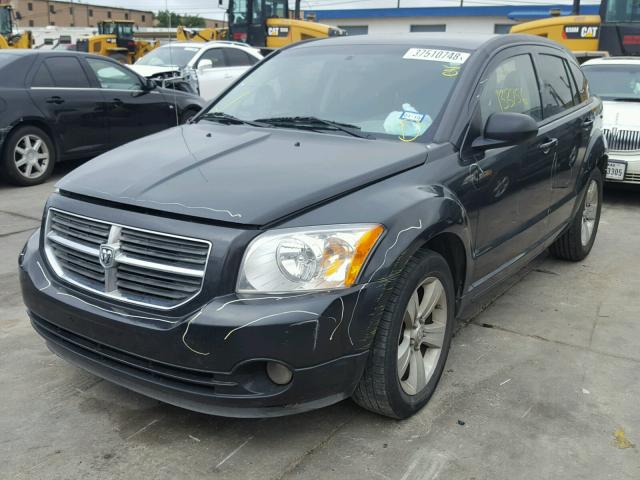 1B3CB3HA7BD111082 - 2011 DODGE CALIBER MA BLACK photo 2