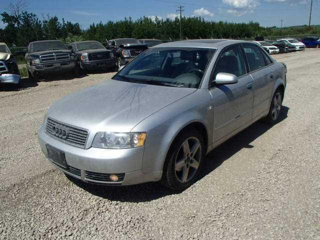 WAUJC68EX4A155618 - 2004 AUDI A4 1.8T GRAY photo 2