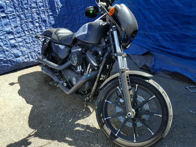 1HD4LE237HC417458 - 2017 HARLEY-DAVIDSON XL883 IRON BLACK photo 1