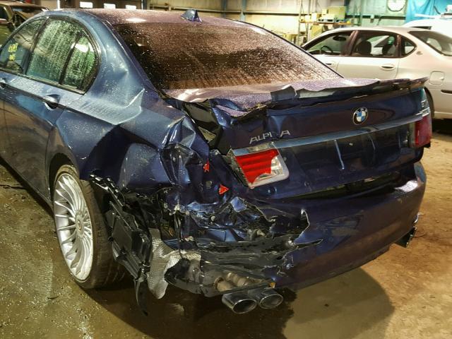 WBAKA8C56BC446874 - 2011 BMW ALPINA B7 Синий фото 9