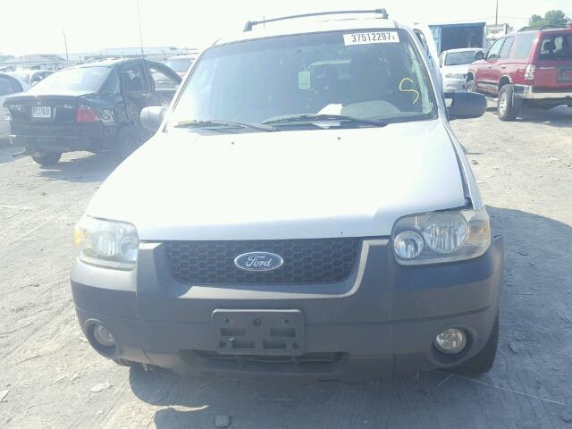 1FMYU03115KD11150 - 2005 FORD ESCAPE XLT SILVER photo 7