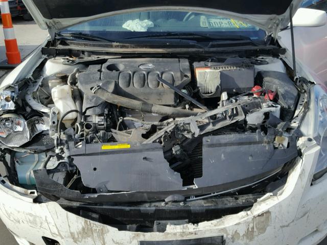 1N4AL2AP9CN539832 - 2012 NISSAN ALTIMA BAS WHITE photo 7