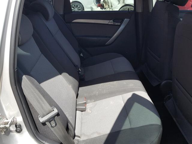 KL1TD66E49B326562 - 2009 CHEVROLET AVEO LS GRAY photo 6