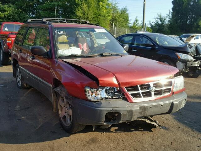 JF1SF6556YH715902 - 2000 SUBARU FORESTER S 红色 照片 1