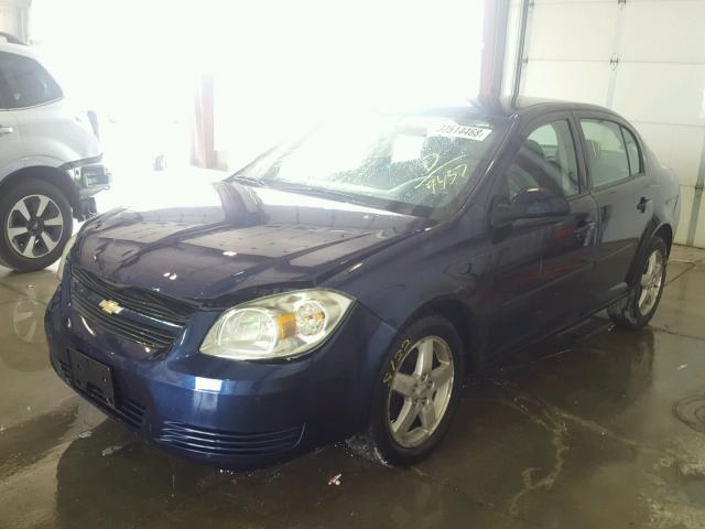 1G1AF5F58A7219437 - 2010 CHEVROLET COBALT 2LT BLUE photo 2