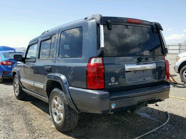 1J8HG58207C608149 - 2007 JEEP COMMANDER 蓝色 照片 3