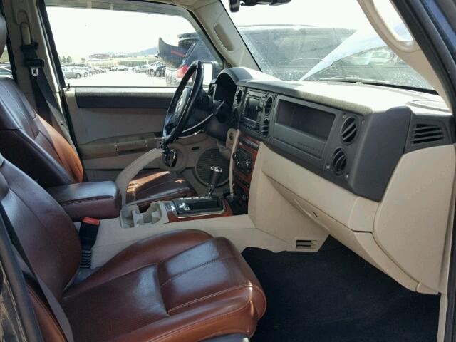 1J8HG58207C608149 - 2007 JEEP COMMANDER 蓝色 照片 5