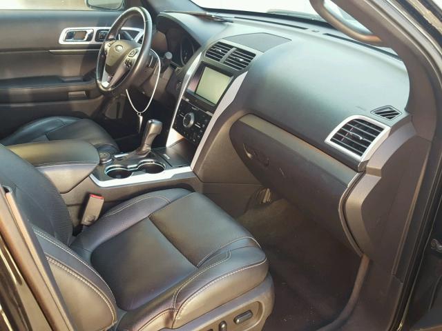 1FM5K8GT1EGC01866 - 2014 FORD EXPLORER S BLACK photo 5