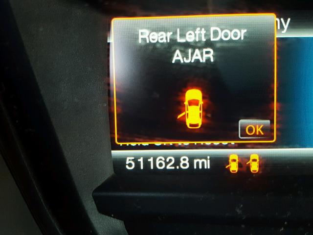 1FM5K8GT1EGC01866 - 2014 FORD EXPLORER S BLACK photo 8