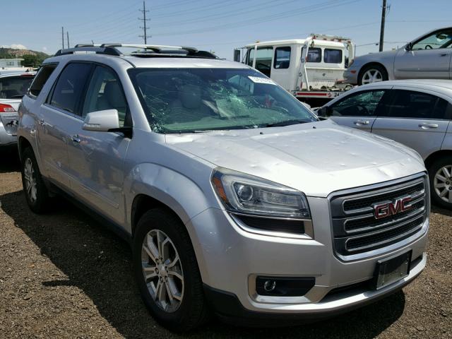 1GKKRRKD0EJ210946 - 2014 GMC ACADIA SLT ნაცრისფერი ფოტო 1