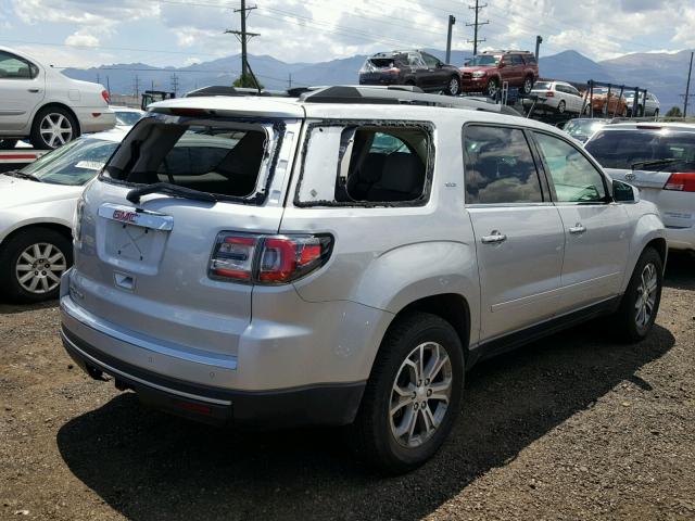 1GKKRRKD0EJ210946 - 2014 GMC ACADIA SLT ნაცრისფერი ფოტო 4