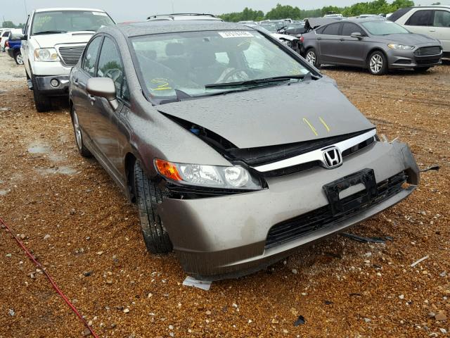 1HGFA16988L011830 - 2008 HONDA CIVIC EXL 灰色 照片 1