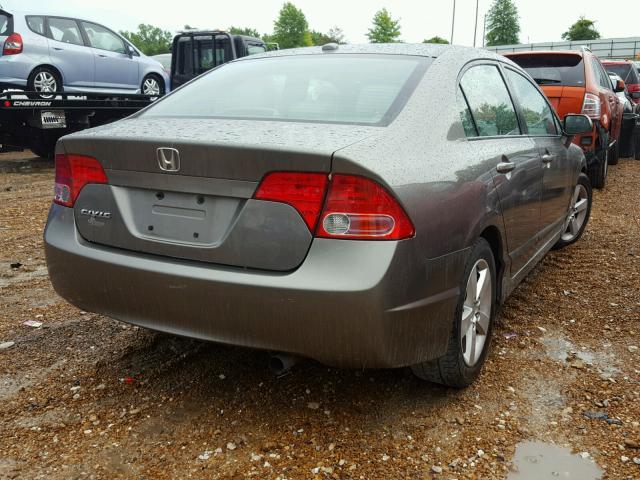 1HGFA16988L011830 - 2008 HONDA CIVIC EXL 灰色 照片 4