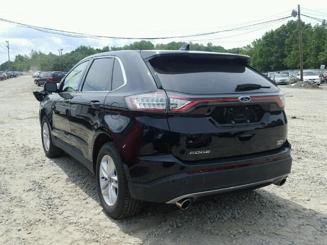 2FMPK4J95HBB70860 - 2017 FORD EDGE Siyah fotoğraf 3