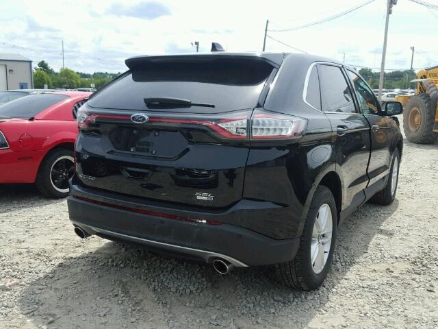 2FMPK4J95HBB70860 - 2017 FORD EDGE BLACK photo 4