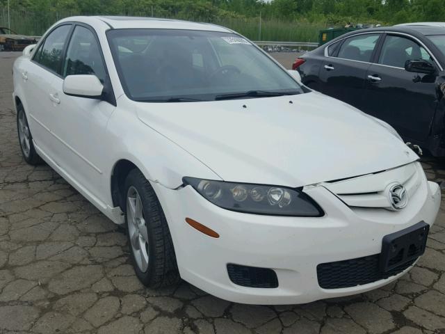 1YVHP80C375M59134 - 2007 MAZDA 6 I WHITE photo 1