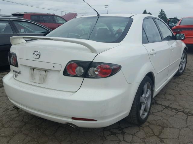 1YVHP80C375M59134 - 2007 MAZDA 6 I WHITE photo 4