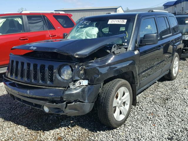 1C4NJPCB2CD589820 - 2012 JEEP PATRIOT LI BLACK photo 2