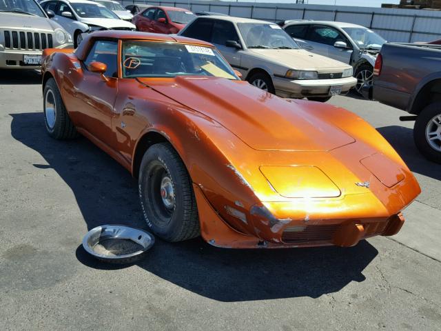 1Z8789S413263 - 1979 CHEVROLET CORVETTE 2 ORANGE photo 1