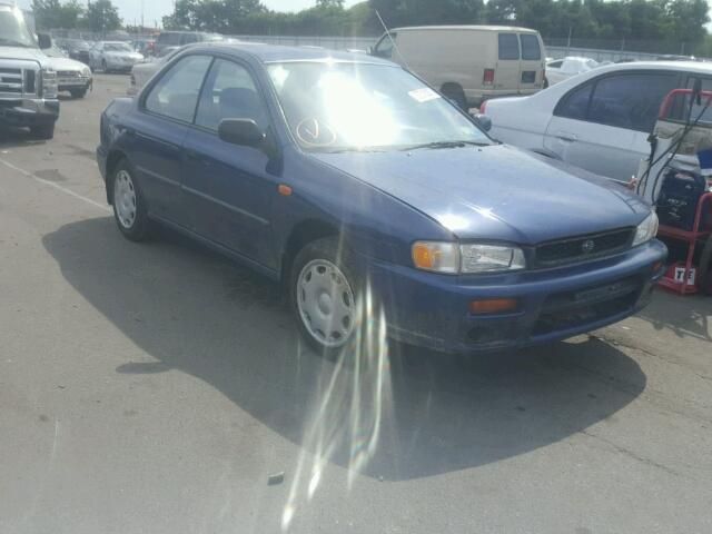 JF1GC43501H500639 - 2001 SUBARU IMPREZA L BLUE photo 1