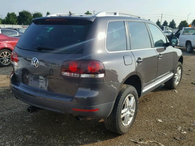 WVGBE77L89D021182 - 2009 VOLKSWAGEN TOUAREG 2 CHARCOAL photo 4