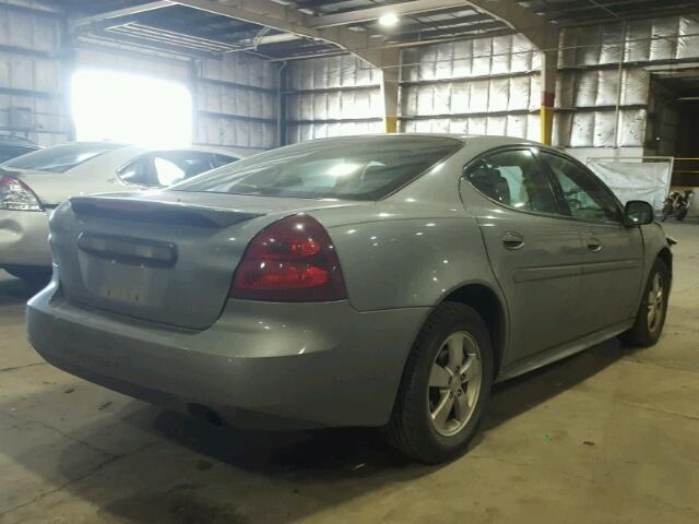 2G2WP552271175379 - 2007 PONTIAC GRAND PRIX GRAY photo 4