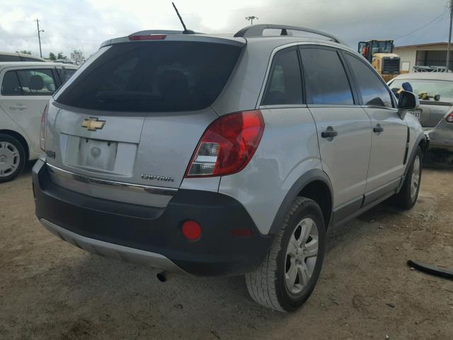 3GNAL2EKXES626521 - 2014 CHEVROLET CAPTIVA LS 灰色 照片 4