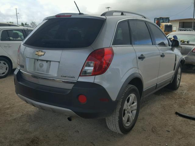 3GNAL2EKXES626521 - 2014 CHEVROLET CAPTIVA LS GRAY photo 4