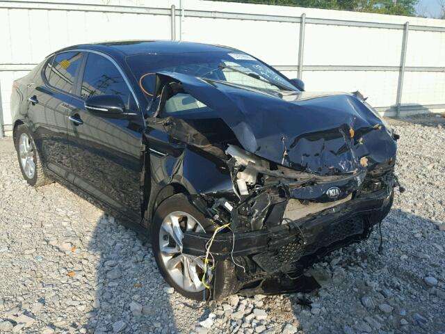 5XXGM4A71DG090236 - 2013 KIA OPTIMA LX BLACK photo 1