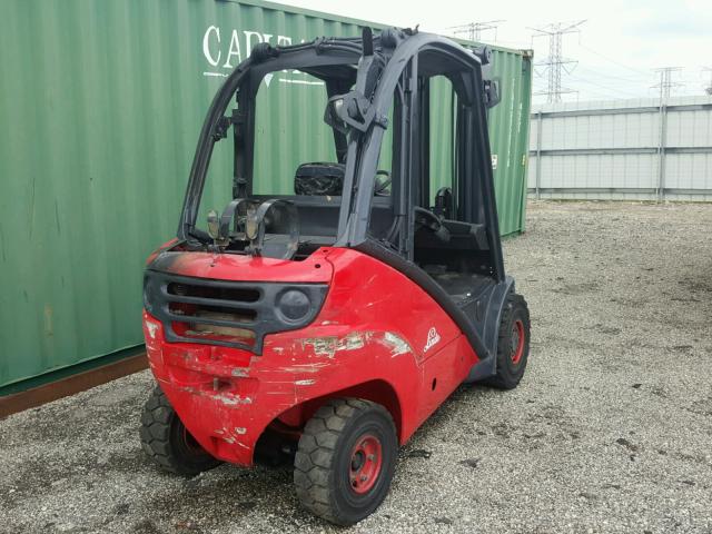 H2X393S04967 - 2005 LIND FORKLIFT RED photo 4