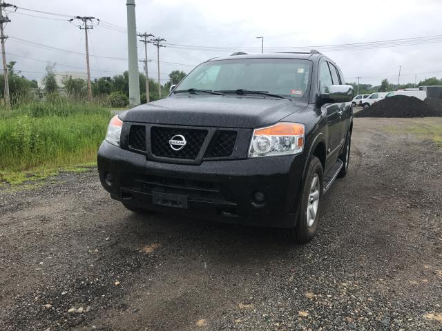 5N1AA08CX8N613088 - 2008 NISSAN ARMADA SE BLACK photo 1