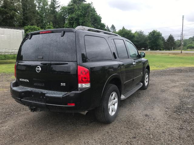 5N1AA08CX8N613088 - 2008 NISSAN ARMADA SE BLACK photo 3