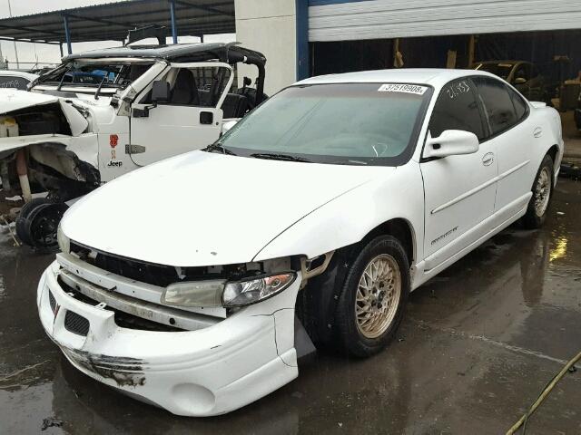 1G2WP52K9XF210108 - 1999 PONTIAC GRAND PRIX WHITE photo 2