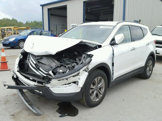 5XYZU3LB1FG285188 - 2015 HYUNDAI SANTA FE S 白色 照片 2